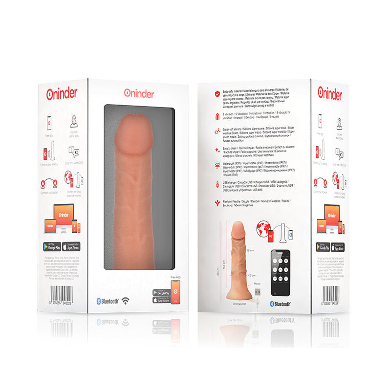 ONINDER - MEDIUM BOGOTÁ CYBER REALISMO VIBRACION 20 CM -O- 4.2 CM - APP GRATUITA