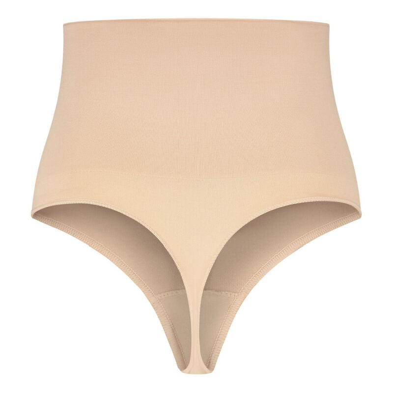 BYE-BRA - FAJA SIN COSTURAS ESTILO TANGA NEGRO TALLA S