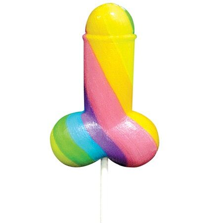 PRIDE - SPENCER & FLEETWOOD PIRULETA RAINBOW COCK LGBT
