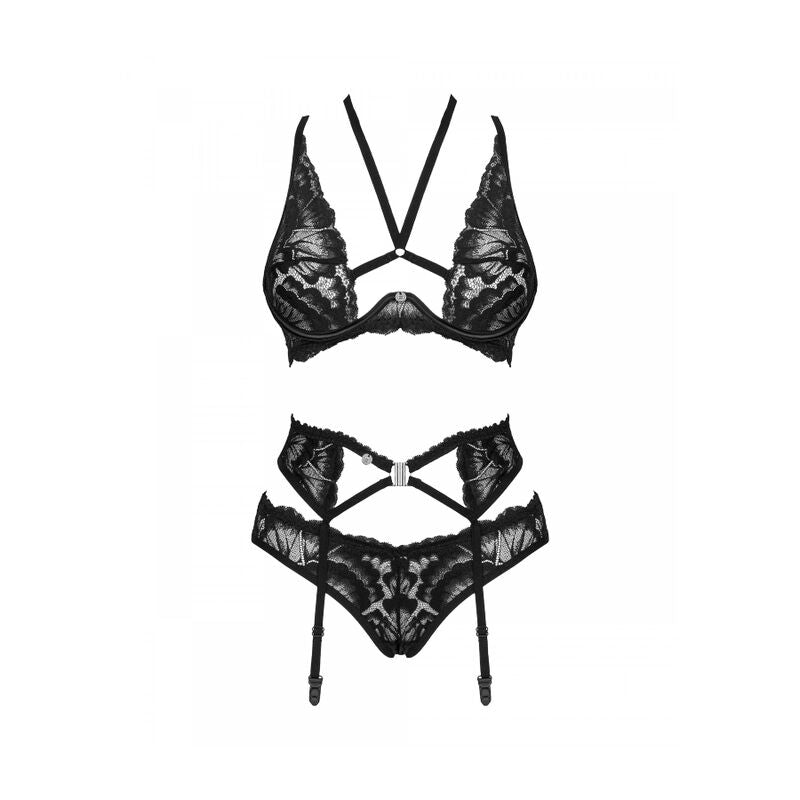 OBSESSIVE - ALESSYA SET TRES PIEZAS XS/S