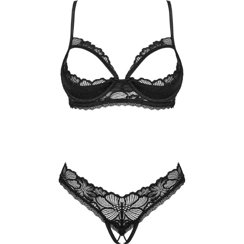 OBSESSIVE - SERAFIA SET DOS PIEZAS CUPLESS XL/XXL